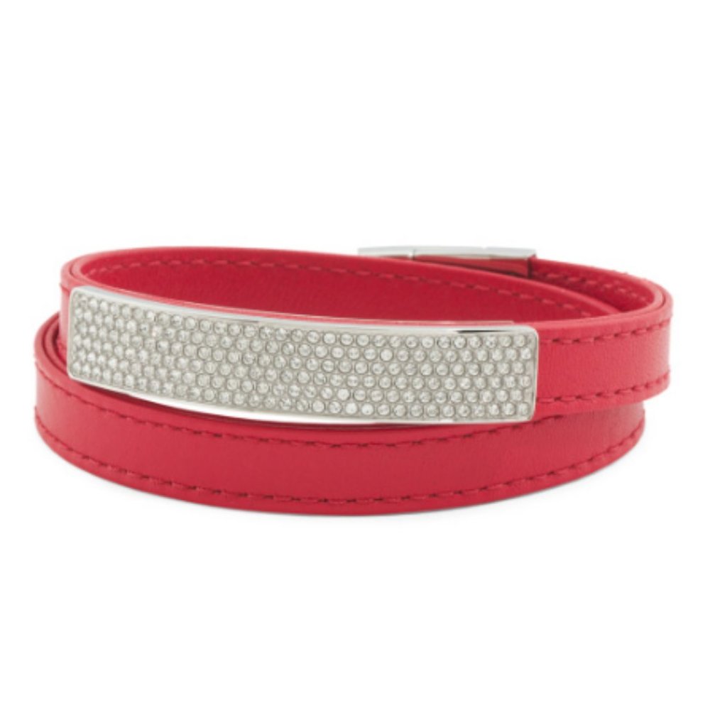 Swarovski Crystal Vio Wrap Bracelet